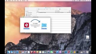 Installing Quicken Mac 2015 [upl. by Eeleak783]