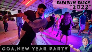 2022 NEW YEAR PARTY  BENAULIM BEACH  2022  PARTY  DISCO SHACK GOA  SOUTH GOA [upl. by Peterus14]