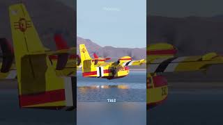 How Do Firefighting Planes Refill Water So Fast [upl. by Vitkun]