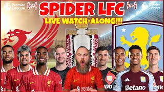 LIVERPOOL V ASTON VILLA  LIVE WATCHALONG  PREMIER LEAGUE [upl. by Annayhs]