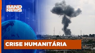 Fronteira entre Gaza e Egito permanece fechada BandNews TV [upl. by Egor]