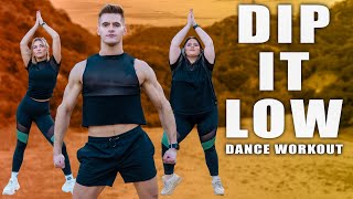 Dip It Low  Christina Milian  Caleb Marshall  Dance Workout [upl. by Shira]