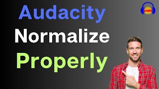 How to Normalize the correct way for Pro VoiceOver or audiobooks in Audacity [upl. by Htebaras]