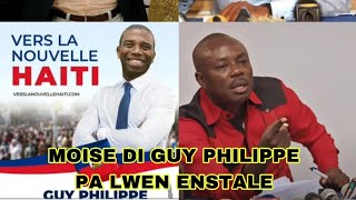 MOÏSE JEAN CHARLES anonse enstalasyon GUY PHILIPPE  tout preparasyon gentan fèt [upl. by Sutsugua251]