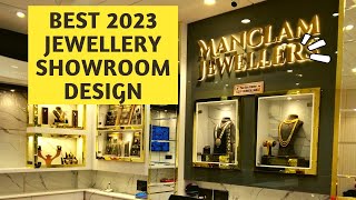 Best Jewellery Shop Interior Design  Latest Jewellery Showroom Design  Jewellery Showroom Tour [upl. by Aicilaana]