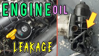 Engine oil leakage problem repair easily 😀😄 [upl. by Angel]