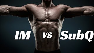 Intramuscular vs Subcutaneous Testosterone Blood Labs SubQ vs IM TRT compared [upl. by Moureaux]