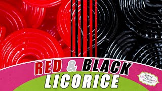 Red and Black Licorice Candy Types and  Health Risks [upl. by Naillig336]