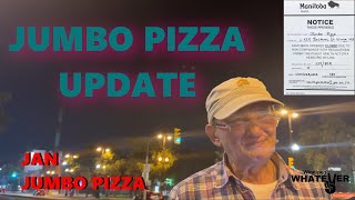 RIP JUMBO PIZZA AFTER 33 YEARS UPDATE FROM OWNER  JAN winnipeg pizza [upl. by Luapnaej]