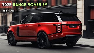 First Look at the Stunning 2025 Range Rover EV Reveal Sleek Design and Performance [upl. by Bruckner986]