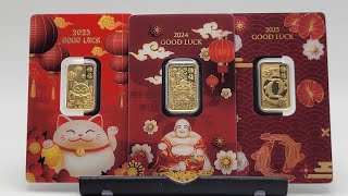 PAMPs Good Luck gold bar series 20232025 [upl. by Anoit]