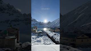 NEPALI NOODLES AND GOKYO LAKE VIEW BEST shorts everestbasecamptrek noodle everest gokyo nepal [upl. by Fenn]