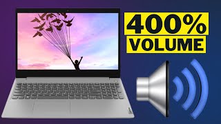 Increase Laptop Speaker Sound  Increase Upto 400 🔥🔥  How to Boost Laptop Volume [upl. by Caundra]