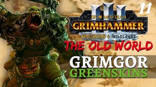 ARACHNAROK QUEEN  Old World Mod amp SFO  Total War Warhammer 3  Greenskins  Grimgor 11 [upl. by Moore]