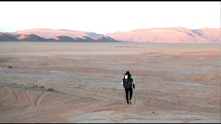 Trekking dans le desert marocainTaouzTagounit 230km  randonnée  voyage  trekking Maroc [upl. by Annwahs]