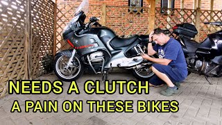 BMW R1150RT 2004 PROBLEMS WITH MY CLUTCH IS THIS THE HARDEST BIKE TO CHANGE A CLUTCH ON [upl. by Messere611]