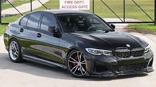 BMW m340i  drag pack pure850 turbo tuned AND MORE [upl. by Kempe]