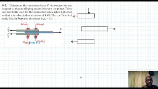 8–2 Friction Chapter 8 Hibbeler Statics Benam Academy [upl. by Ardnalahs]