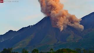 Sep 17 2024 Huge Eruption Triggers 2 Pyroclastic Flows Santa Maria Volcano [upl. by Ennej911]