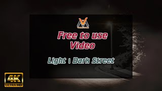 Sreetlight No Copyright Video Fog Copyright Free Videos Free Stock Videos Vedan Free Footage [upl. by Anrym]