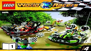 LEGO instructions  World Racers  8899  Gator Swamp Book 1 [upl. by Gniliem]