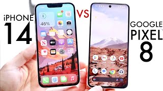 Google Pixel 8 Vs iPhone 14 Comparison Review [upl. by Auerbach]