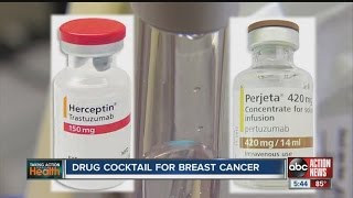 Drug cocktail called miracle for breast cancer [upl. by Hallutama]