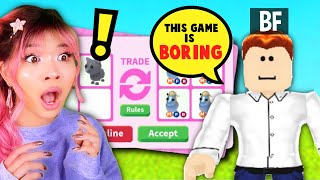 TEACHING my BORING BF HOW TO PLAY ADOPT ME ROBLOX Hot VS Cold Couples Trading Challenge [upl. by Irol139]