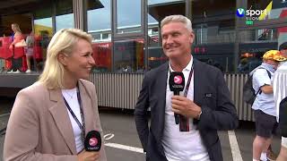 Viaplay F1 Espanja 2023 David Coulthard opettelee suomea [upl. by Marisa817]