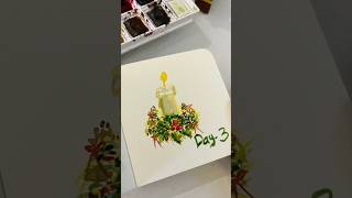 Day 3  Xmas ideas 🎄😍 christmas merrychristmas art gambargradasiwarna watercolor [upl. by Margherita]