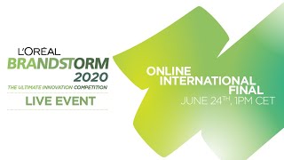 L’Oréal Brandstorm 2020  International Finals [upl. by Aysab]