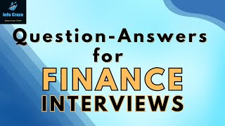 Finance Interview Questions amp Answers  Finance Jobs Questions [upl. by Nonna]