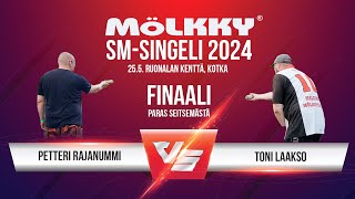 Mölkky  SMSingeli 2024  Finaali Petteri Rajanummi – Toni Laakso [upl. by Emelina]