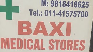 BAXi medical stores Mobile 9818418625 Add  UFG100 Khanna market Tis Hazari Delhi110054 [upl. by Harrie]