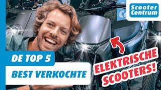 TOP 5 BEST VERKOCHTE ELEKTRISCHE SCOOTERS VAN 2024 VOOR WOON WERKVERKEER 4K [upl. by Hayden]