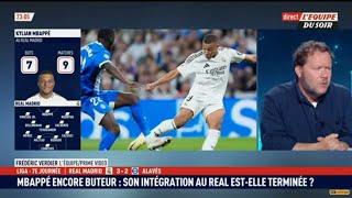 Lequipe du soir  MBAPPE est INCAPABLE de JOUER à son POSTE  Reaction [upl. by Akital]