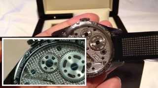 How To Tell The Difference Between a Real and a Fake TAG Heuer Carrera Calibre 1 Watch WV3010 [upl. by Trovillion]