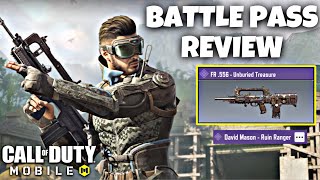 Season 4 BP Review  David Mason amp FR 556  COD Mobile Gameplay [upl. by Hgielyk]