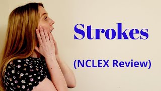 CEREBRAL VASCULAR ACCIDENTS STROKESNCLEX REVIEW [upl. by Niaz]