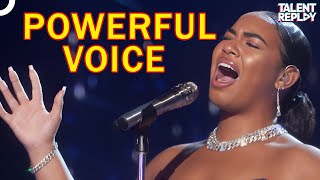 AGT Judges Speechless as Brooke Bailey Brings Aretha to Life [upl. by Ehgit]