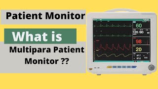 What is multipara patient monitor  Introduction to Patient Monitor  Patient Monitoring System [upl. by Adnil]