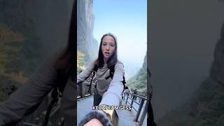 GUNUNG TIANMEN GERBANGNYA SURGA Tianmen Mountain is the gate of heaven gunung tianmen china [upl. by Ireg]