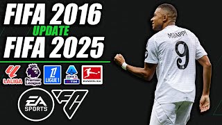 ¡FIFA 16 UPDATE FIFA 20242025 [upl. by Hsur]