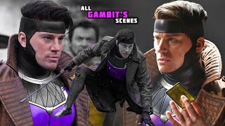 All GAMBIT’s Scenes In Deadpool And Wolverine [upl. by Milla]