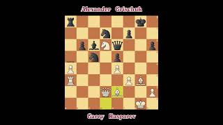 Garry Kasparov vs Alexander Grischuk  Rethymnon Greece 2003 [upl. by Ametaf]