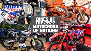 Bikes of the 2022 Motocross of Nations [upl. by Einnim]