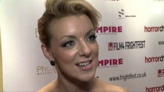 Tower Block Sheridan Smith Interview FrightFest 2012 [upl. by Josephina7]