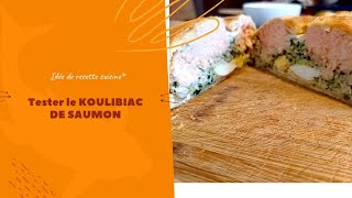 😘⭐une 1er je vous propose une recette 🥣🥣 le KOULIBIAC de saumon [upl. by Ahsillek224]