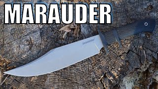 One Mean Looking Blade  Cold Steel Marauder Bowie Knife [upl. by Mw]