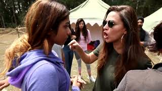 ExRoadie Iram just slapped Kashish Thakur Neha Dhupia Loses Her Cool  Roadies Journey Roadies [upl. by Porche690]